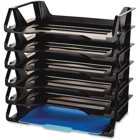 Officemate TRAY, LTR, RCYCL, BLK, 6PK OIC26212